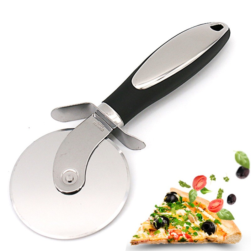 Food Grade Stainless Steel Pizza BBQ Accessories Pizza Cutter Home Pizza Knife