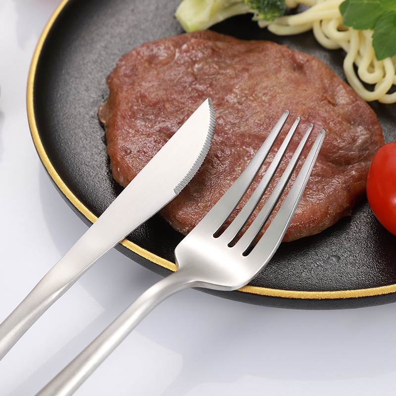 Classical 304 Stainless Steel Portuguese Tableware Silverware Cutlery