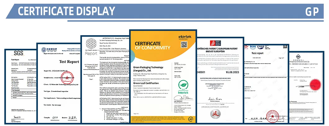 Quality Certifications