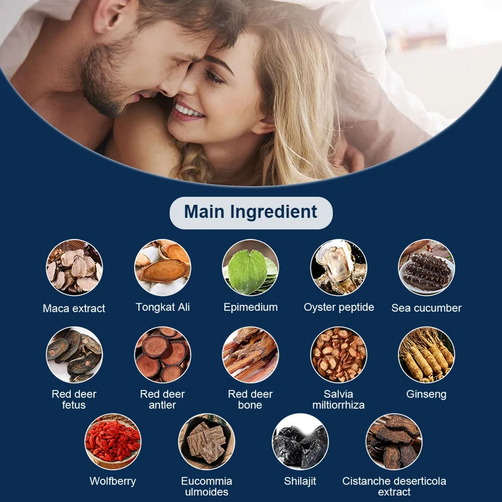 Macca Epimedium Men's Energy Boosting Supplement Enhancing Stamina Energy Coffee