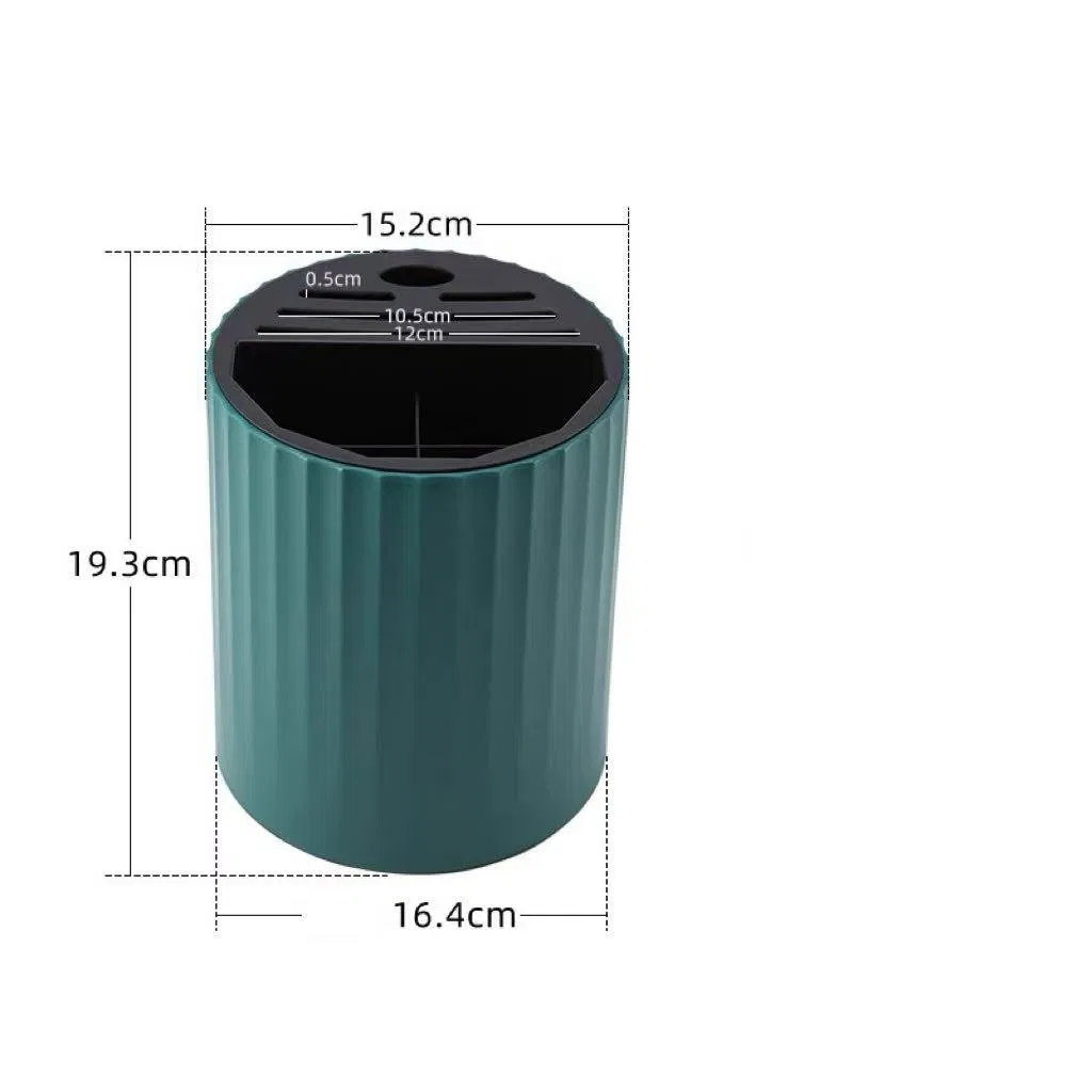 Top-Rated Multi-Functional Kitchen Organizer-Rotating Knife &amp; Cutlery Rack for Utensils, Chopsticks