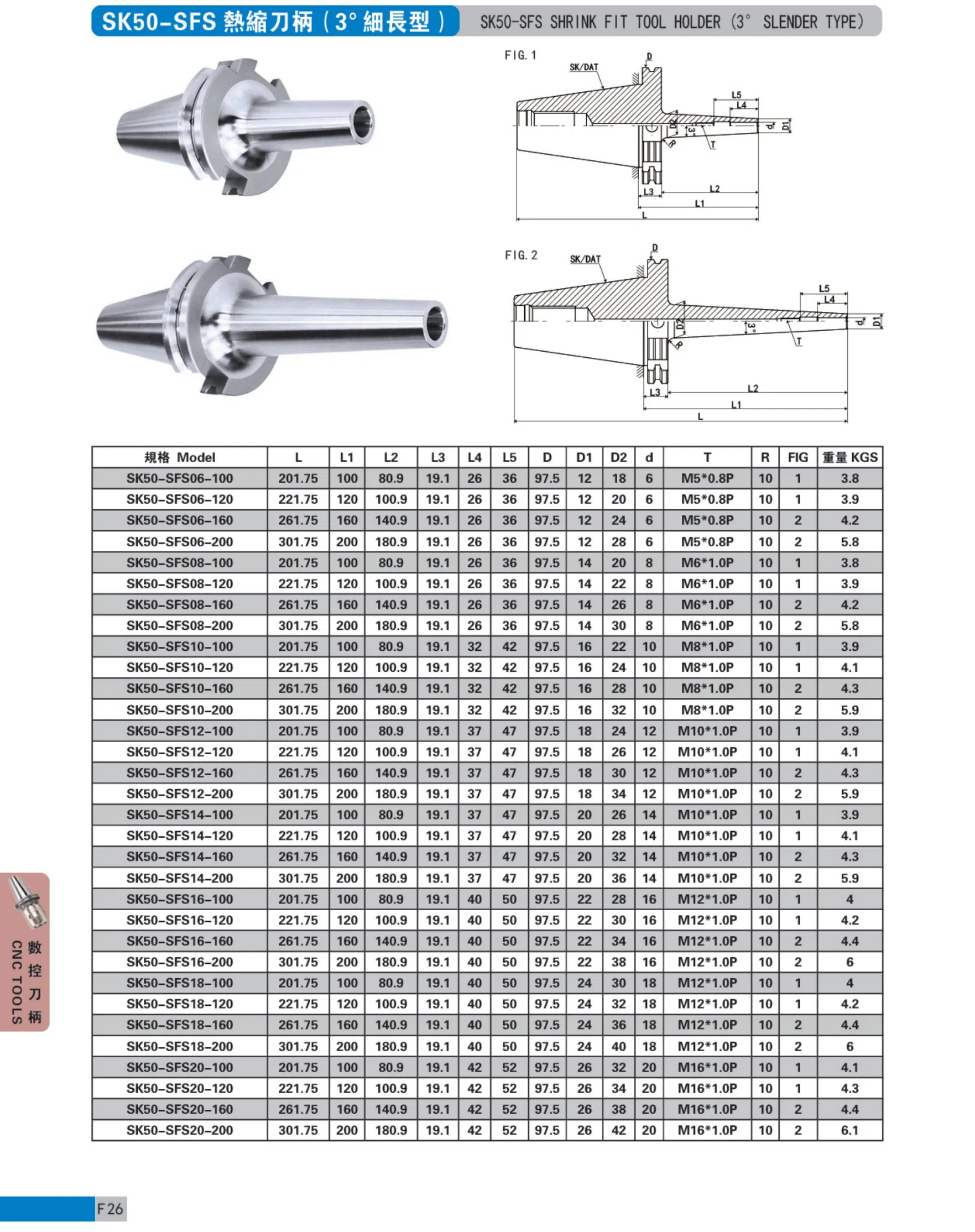 Sk40-C20-135CNC Machine Tools Knife Handle Milling Cutter Damping Tool Holder CNC Tool Holder High-Precision CNC Tools CNC Accessories