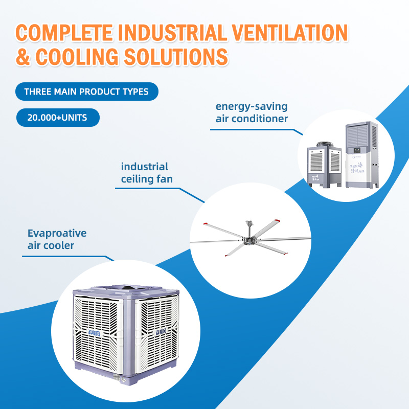 Outdoor Indoor Portable Evaporative Cooler with Large Capacity Water Tank
