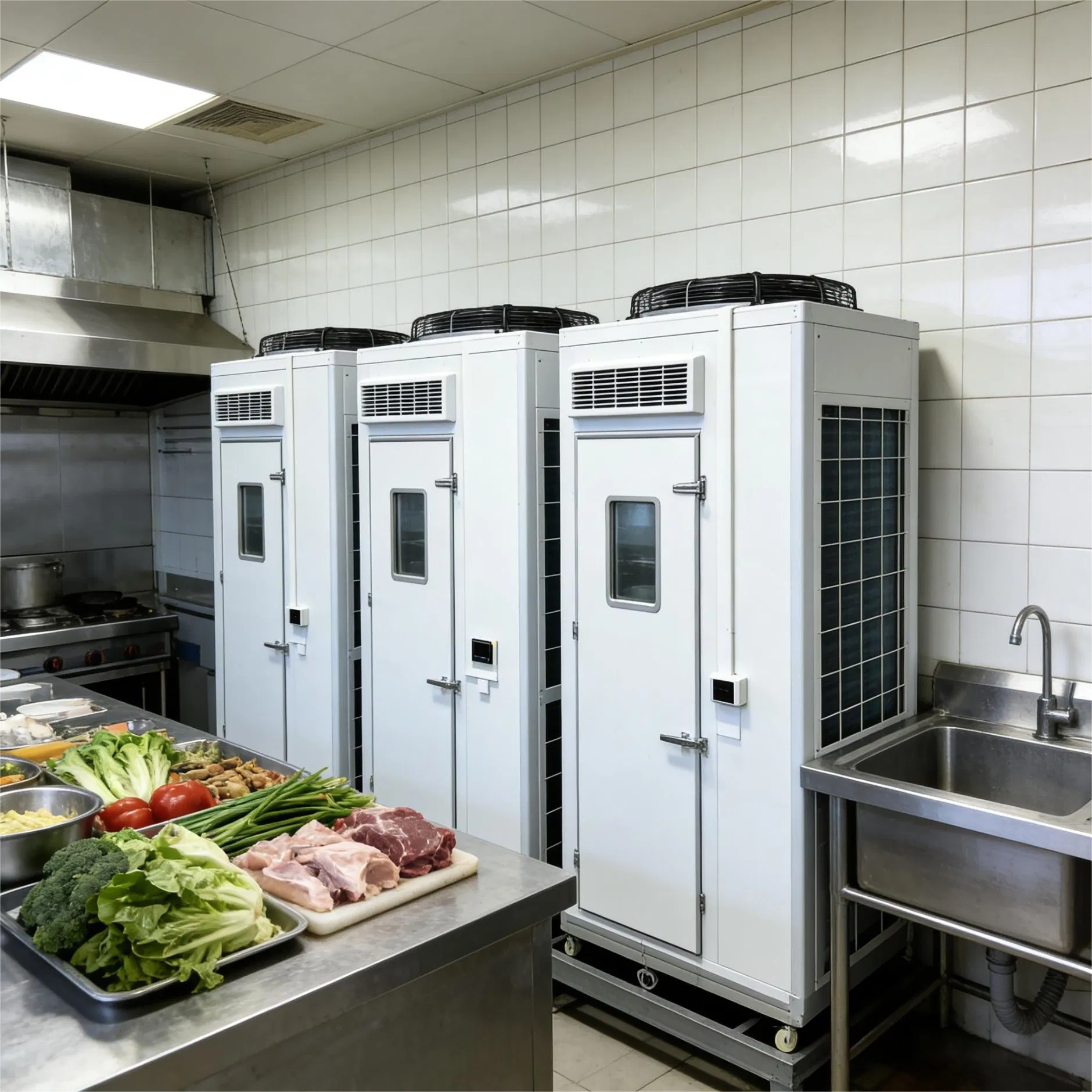 Industrial Cold Storage System for Food Preservation