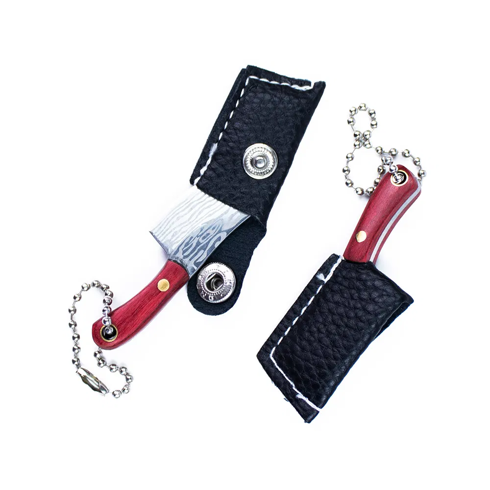 Pocket Mini Knifeknife Keychain Smoking Accessory for Flower