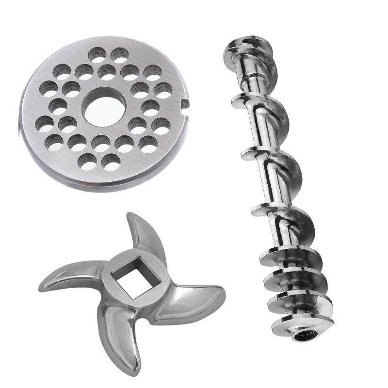 Guangdong Factory Direct Sale Custom Precision CNC Machining Stainless Steel Disc Knife Replacement Accessories Food Mixer Parts