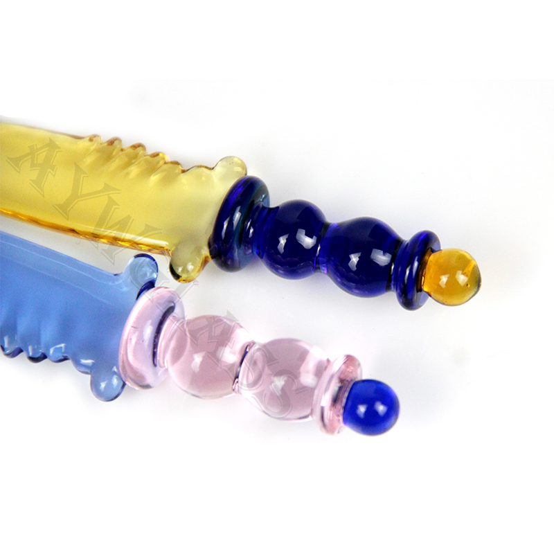 Knife Shape Dabber Glass DAB Tool DAB Rig Smoking Accessories