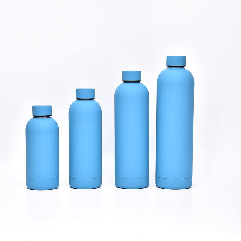 Eco Friendly Outdoor Double Wall Stainless Steel Water Bottle Sports Camping Drinkware with Lid