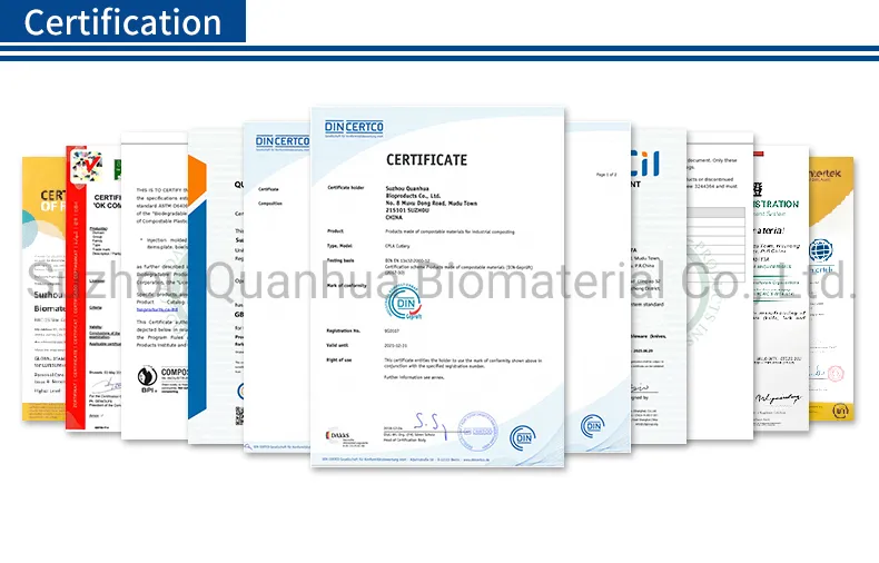 Portable Biodegradable Cutlery