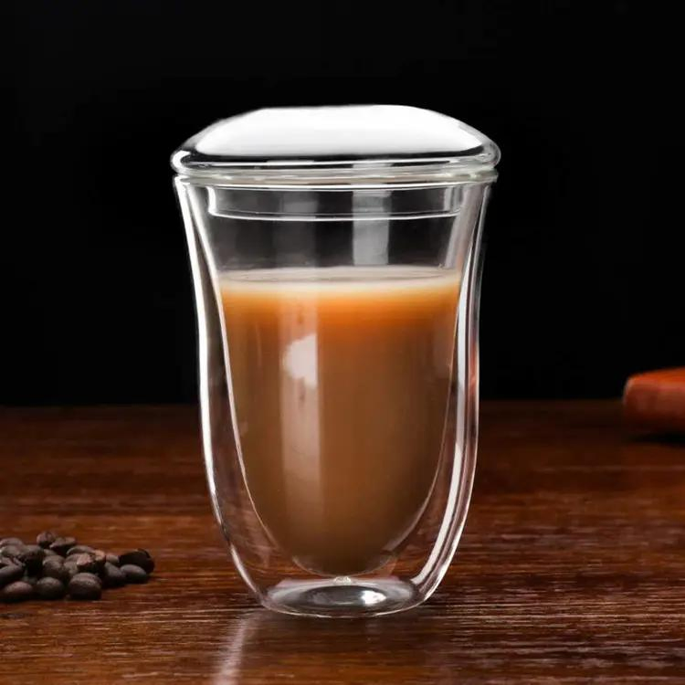 Tumbler Luxury Coffee Cups Double Wall Glass Tea Cups Glass Drinkware