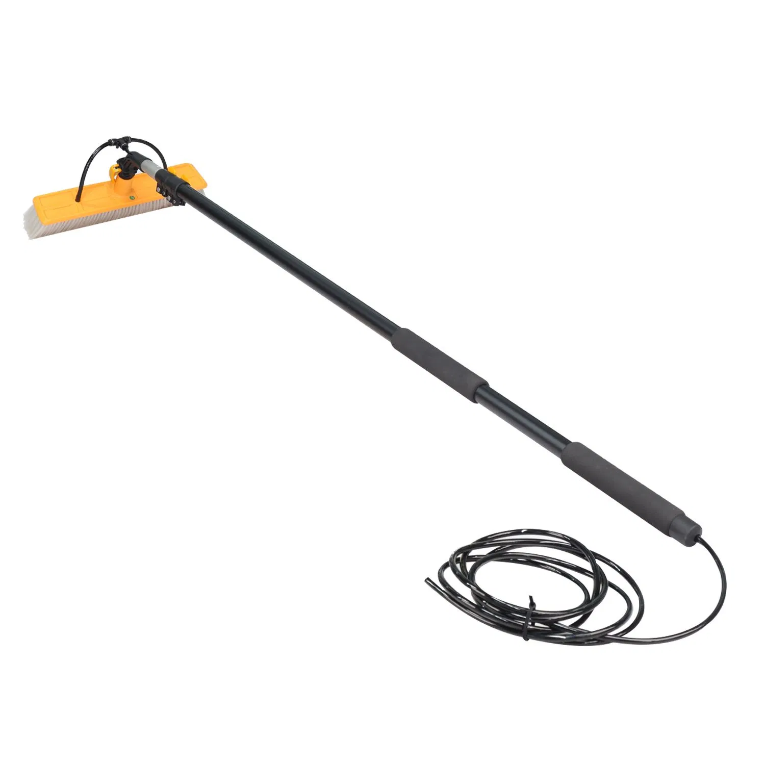 Lightweight Carbon Fiber Telescopic Pole Solar Panel Cleaning Brush Tools