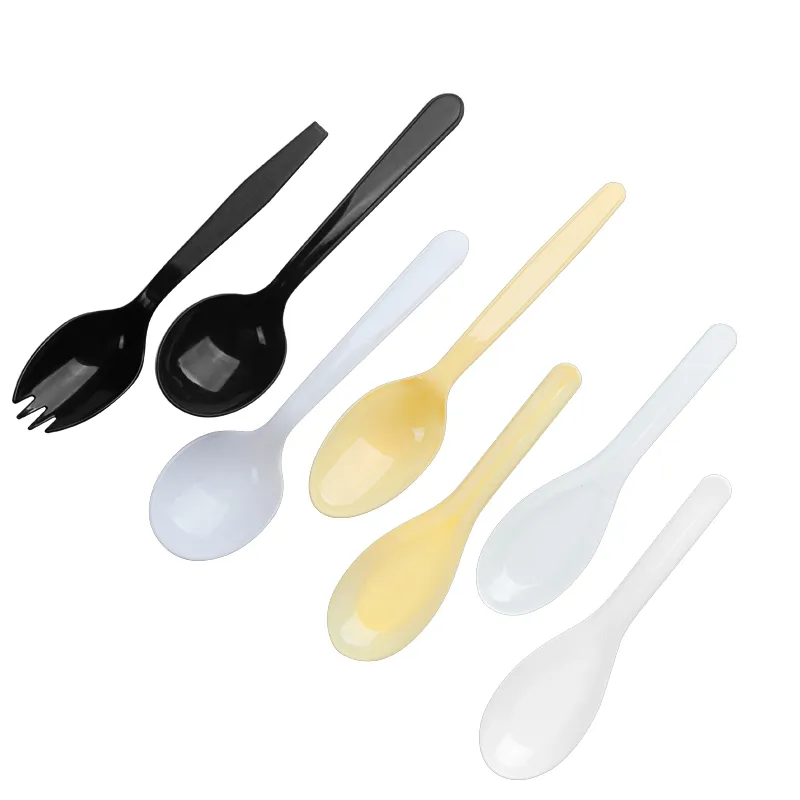 Disposable Plastic Spoon Fork Knife Cutlery