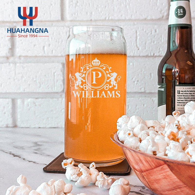 Wholesale Drinking Barware Gift Custom Logo Personalized Crafted Pint Beer Glass for Birthday Wedding Party