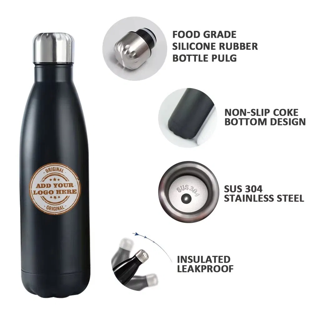 Custom Logo Sport Water Bottle Promotional Drinkware for Sports