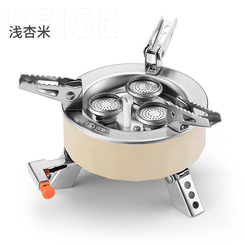 Outdoor Mini Mighty Fire Cartridge Stove Wholesale Triangle Portable Camping Cookware