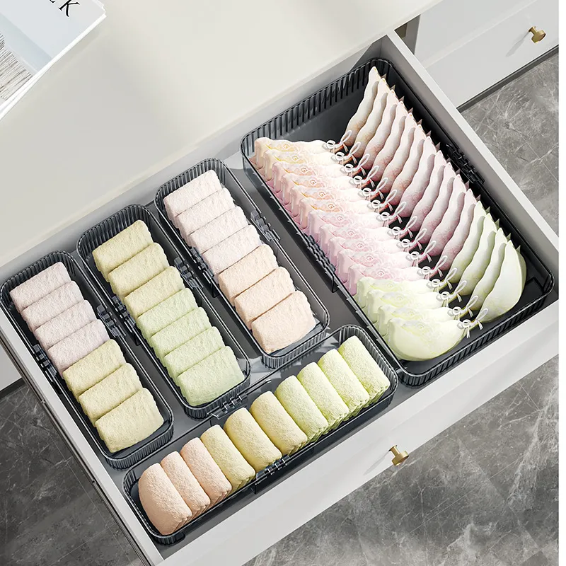Household Plastic Drawer Organizer for Kitchen, Living Room