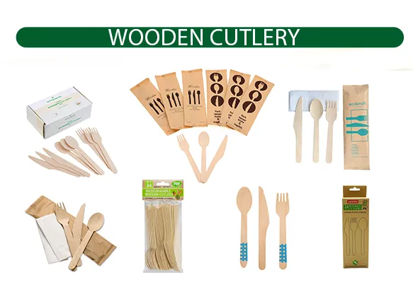 Wooden Cutlery Variety
