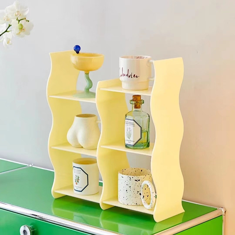 Acrylic Storage Rack &amp; Organizer for Makeup &amp; Perfume &amp; Cup in Bathroom &amp; Kitchen &amp; Home