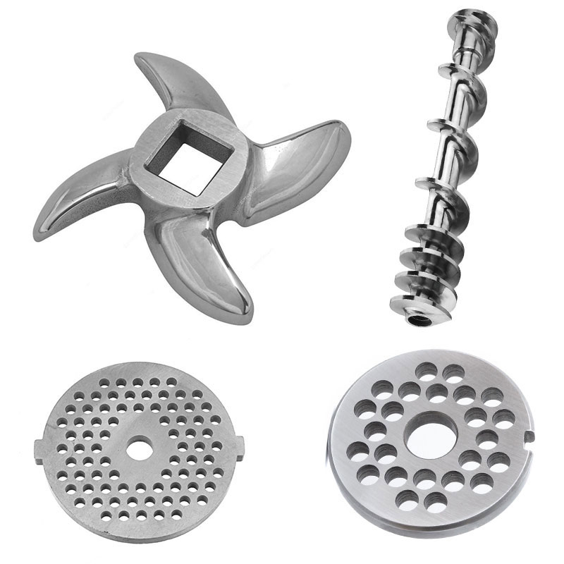 Guangdong Factory Direct Sale Custom Precision CNC Machining Stainless Steel Disc Knife Replacement Accessories Food Mixer Parts