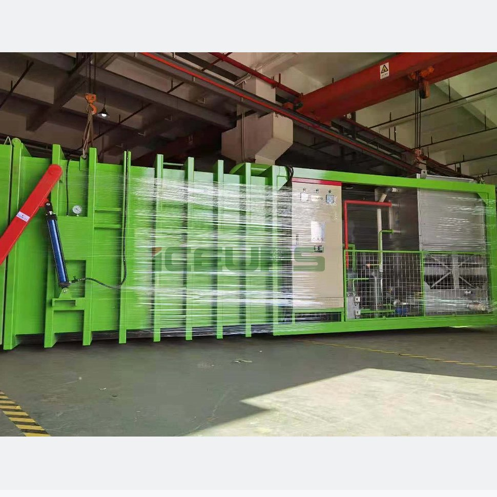 2000kg Per Cycle Fruit Vegetable Processing Machines Lettuce Vacuum Cooler