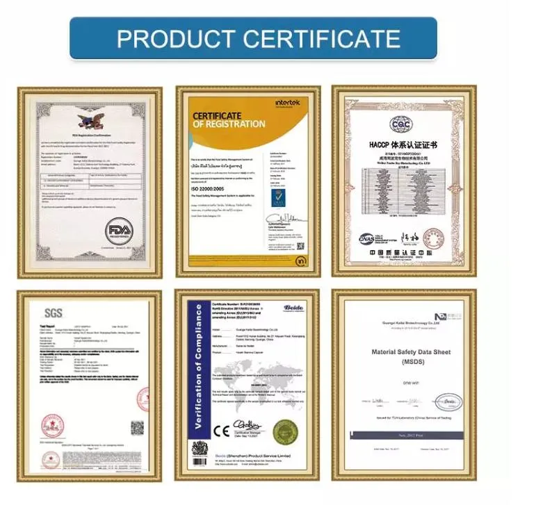 Certifications