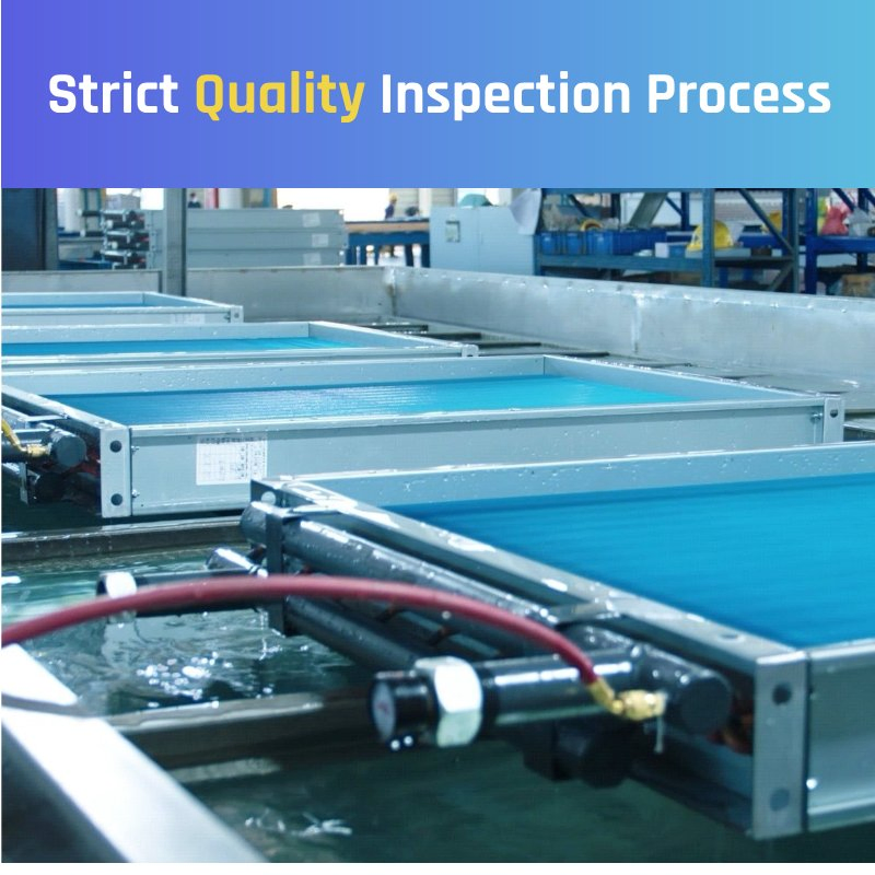 Robust Energy-Saving Epoxy-Coated Aluminum Fins Adiabatic Dry Cooler