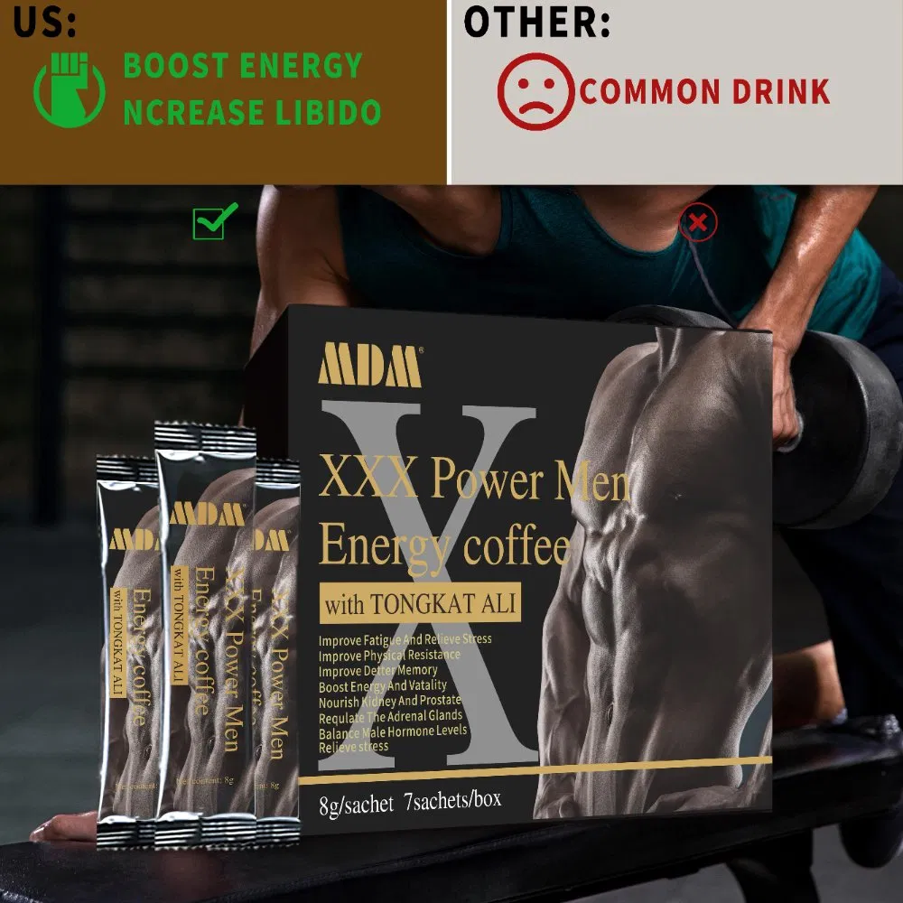 OEM Improve Fatigue Maca Energy Coffee Man Xxx Power Men Energy Coffee