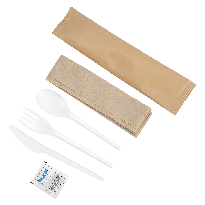 Disposable Utensil Biodegradable Cutlery Compostable Cpla Cornstarch Disposable Cutlery Set