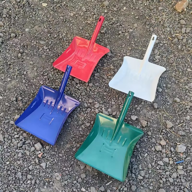 Manufacturer Supplies Portable Durable Steel Shovel Thickened Household &amp; Outdoor Garbage Cleaning Tools