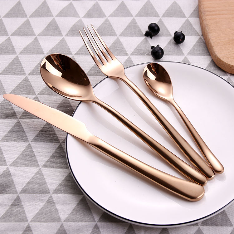 Elegant Design 18/8 Stainless Steel Cutlery for Wedding, Gift, Hotel