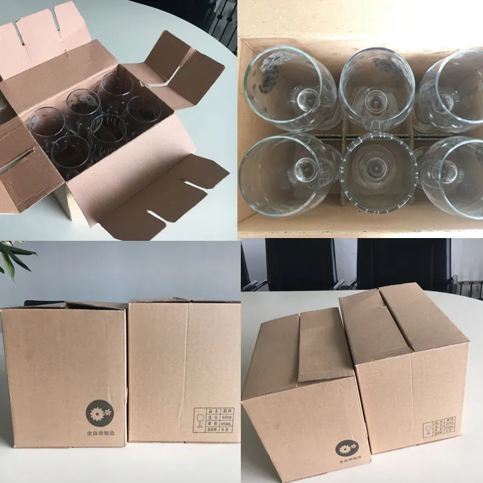 Glassware Packaging Details