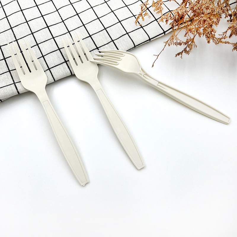 Free Sample Eco Friendly Disposable Spoon Fork Knife Set Biodegradable Cutlery