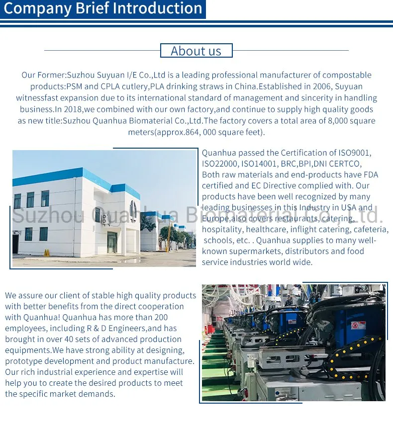 High Quality Compostable Cutlery