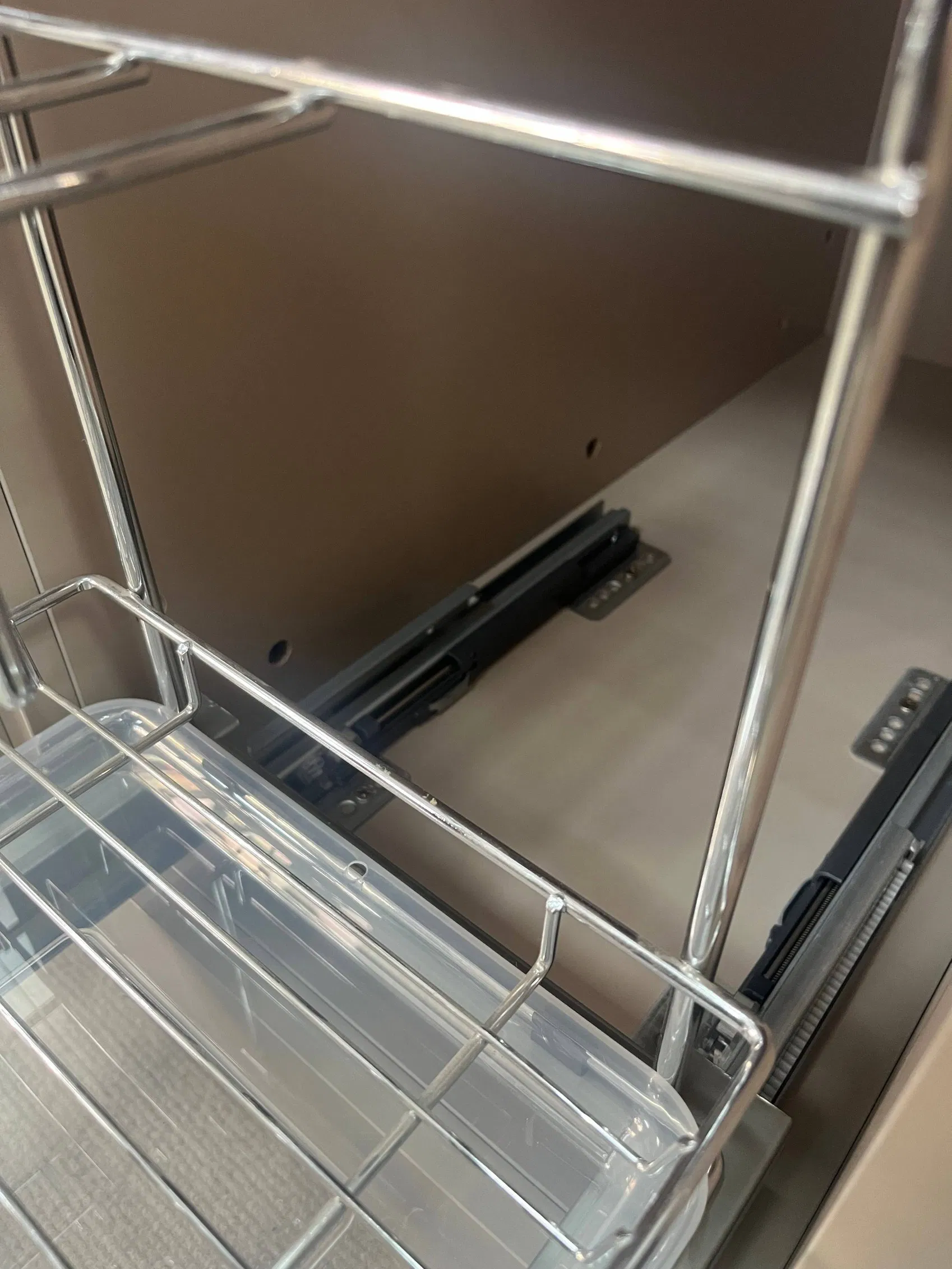 Premium Ironpowder Kitchen Drawer Organizer with Soft Close Feature