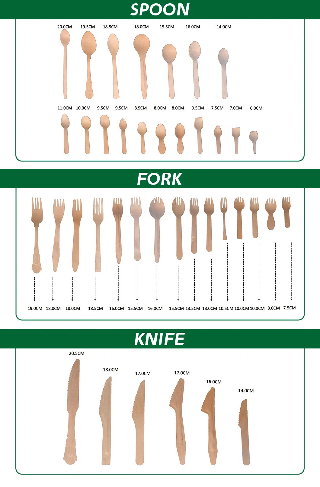 Wooden Cutlery Details
