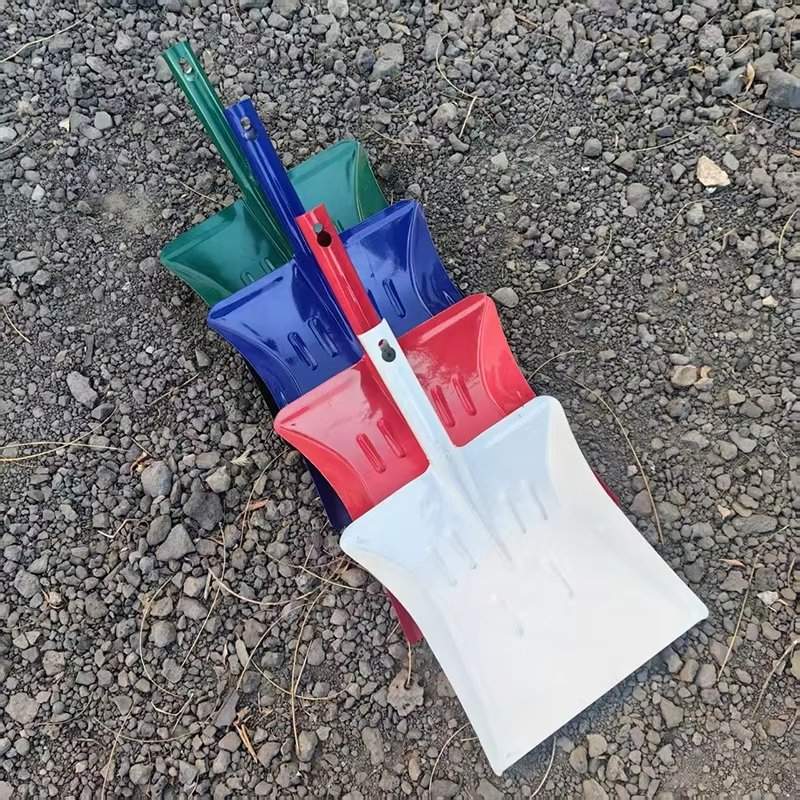Manufacturer Supplies Portable Durable Steel Shovel Thickened Household &amp; Outdoor Garbage Cleaning Tools