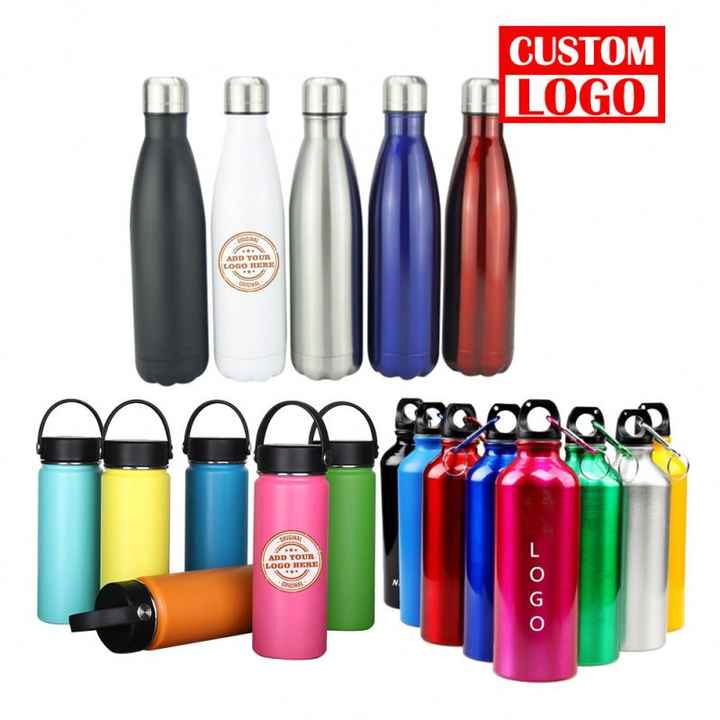 Custom Logo Sport Water Bottle Promotional Drinkware for Sports