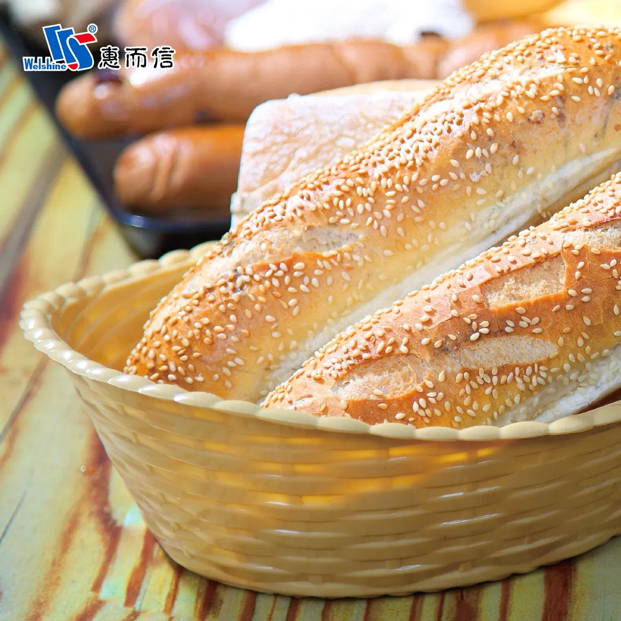 Bread Displaying Plastic Serving Tray Plastic Baskets Used for Storage