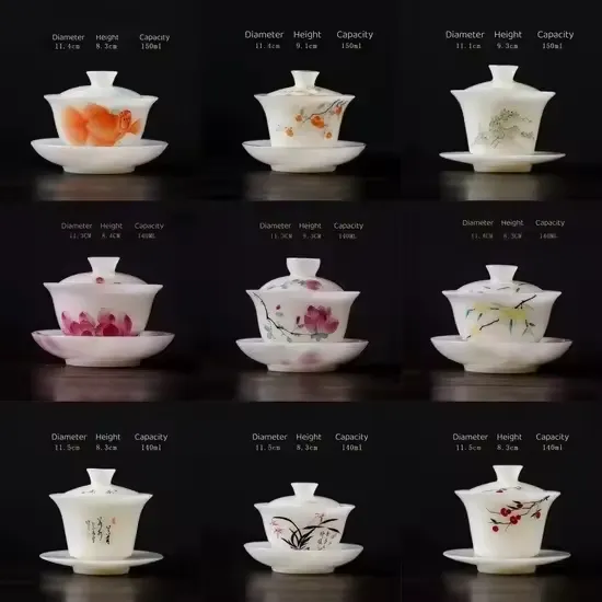 High-End Porcelain Tea Cup