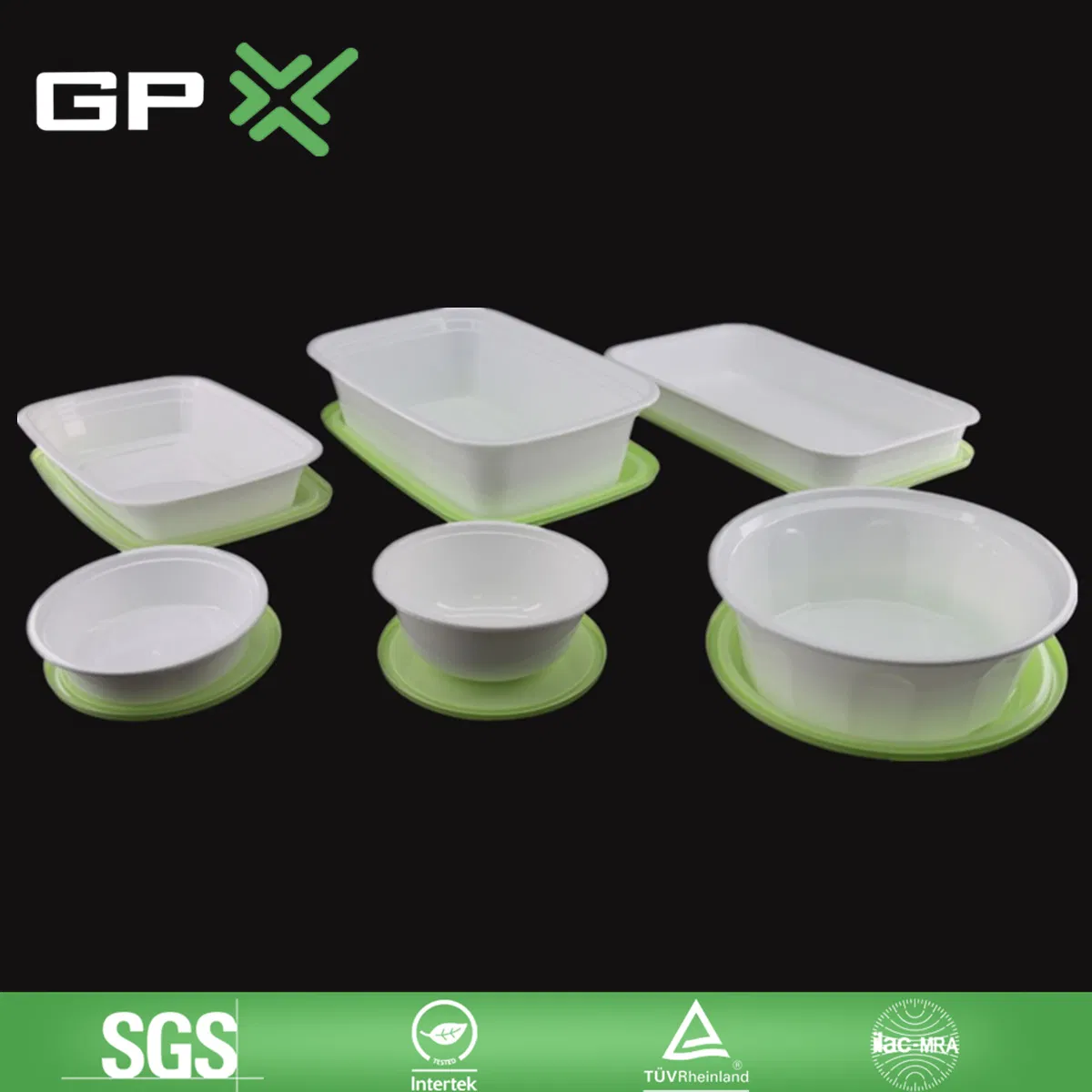 Disposable Food Container Biodegradable Packaging Box Dinner Set Tableware