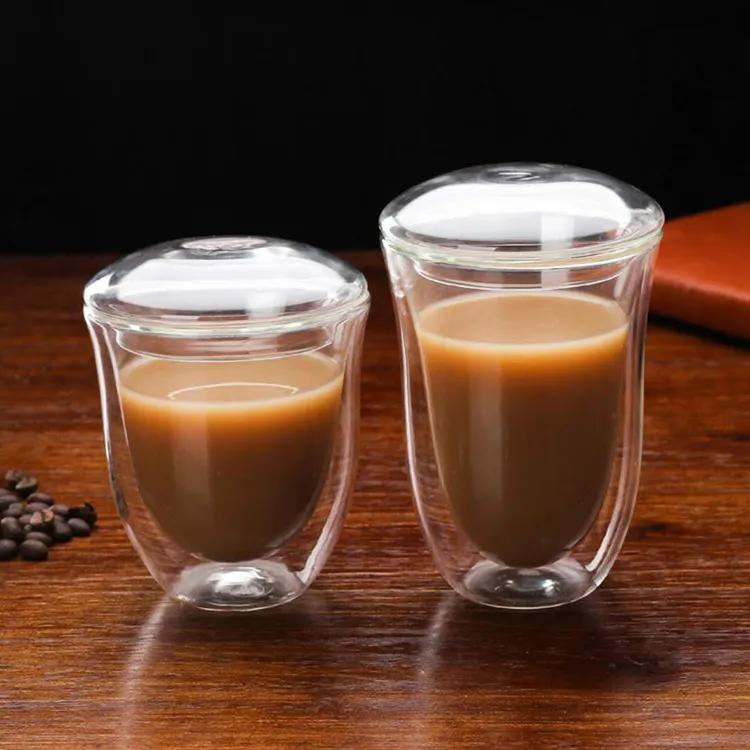 Tumbler Luxury Coffee Cups Double Wall Glass Tea Cups Glass Drinkware