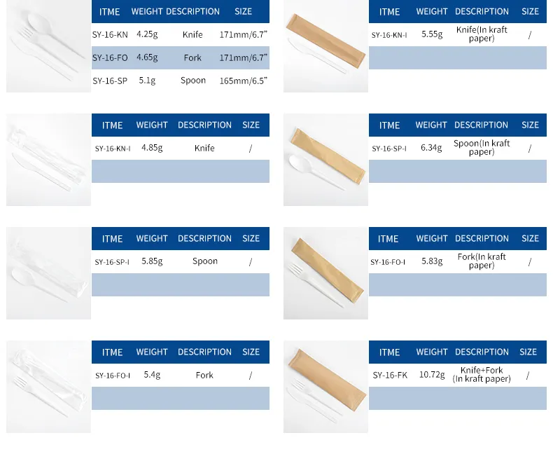 Disposable Utensil 5