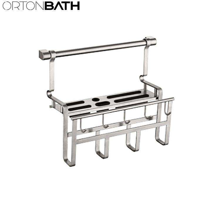 Ortonbath Stailess Steel Multifunction Kitch Bathroom Hardware Set Kitchen Knife Holder Accessories