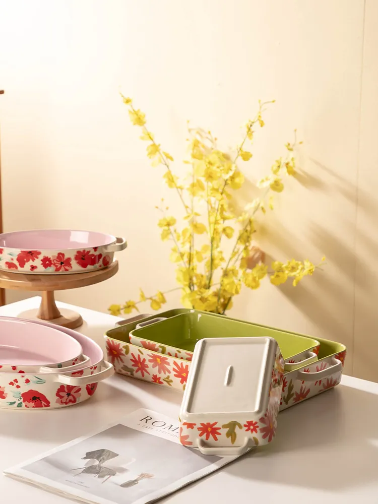 Ceramic Baking Tray Set