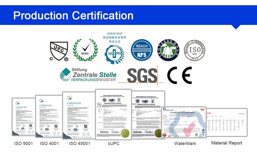Certifications