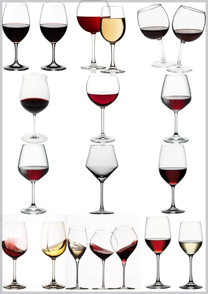High Quality Red Wine Glasses Bulk