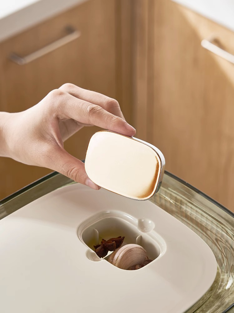 10 Kg Plastic Rice Bucket Storage Box Grain Dispenser Container Clear Kitchen Organizer