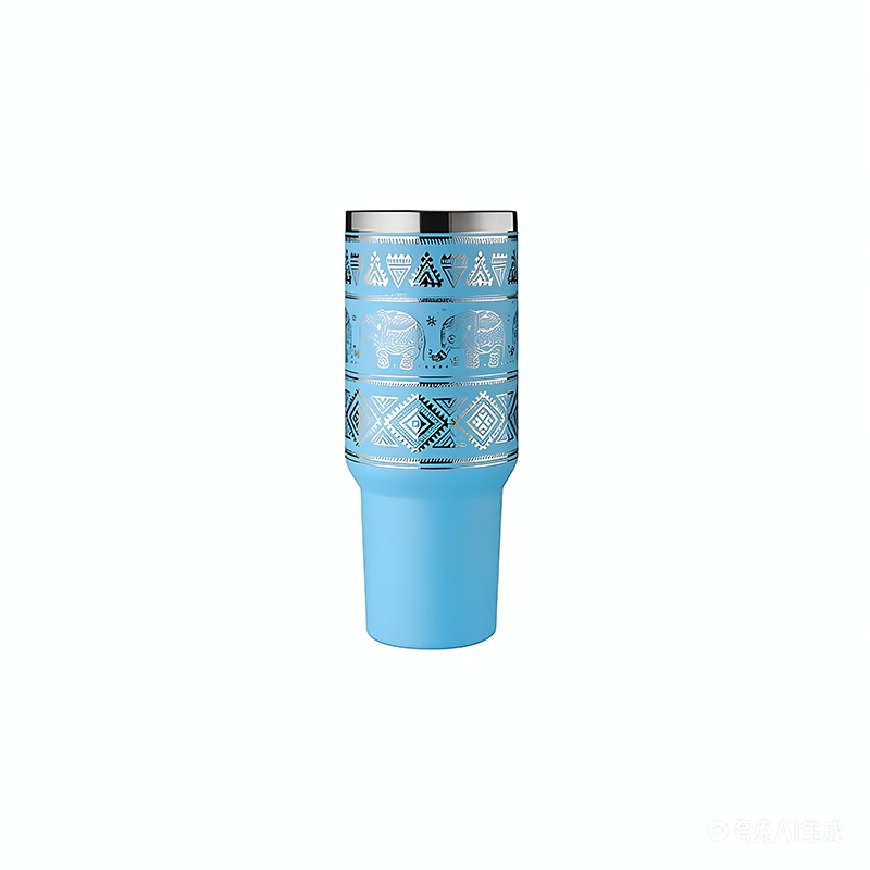 40oz Stainless Steel Double Wall Vacuum Tumbler with Lid and Straw for Hot and Cold Beverage