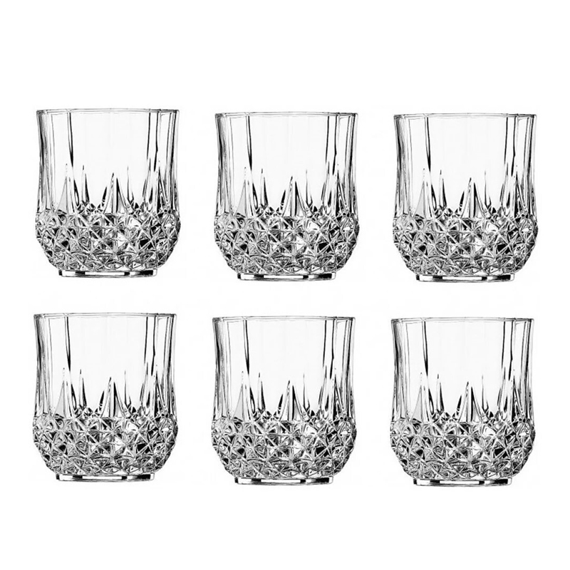 50-400ml Classic Engraving Whisky Glass Vintage Glass Barware for Brandy Tequila Martina Liquor Glass