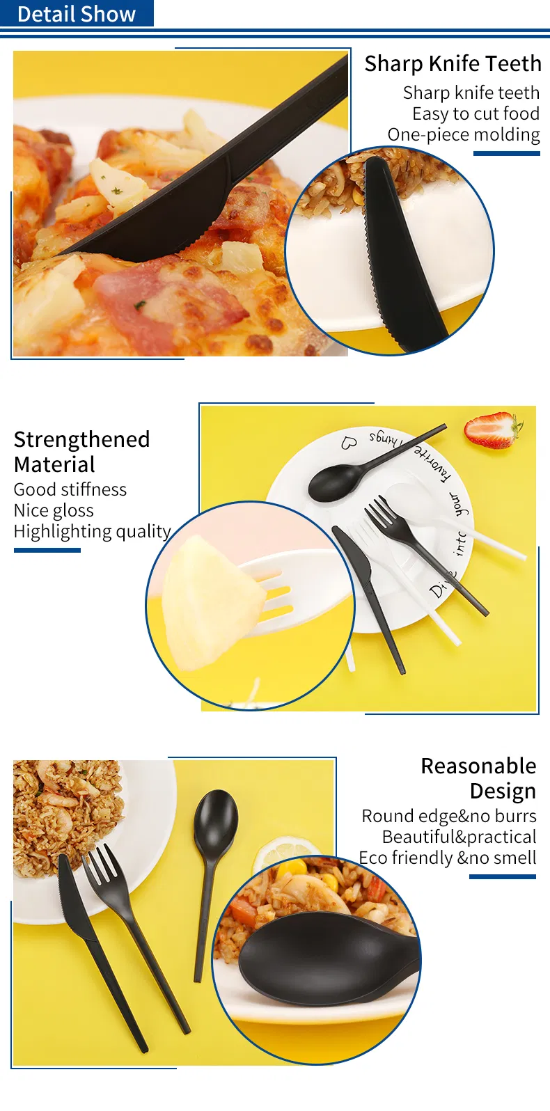 Portable Biodegradable Cutlery